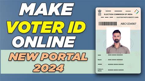 make voter id card online